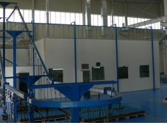 廣東弈騰實業公司訂購熔鋁爐煙塵處理設備正在安裝