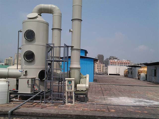 注塑廠塑料廢氣處理設備