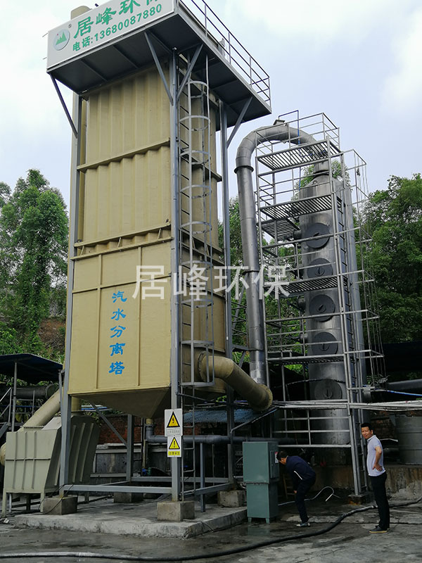 韶關市波麗醫療廢物處理有限公司廢物焚燒廢氣處理工程