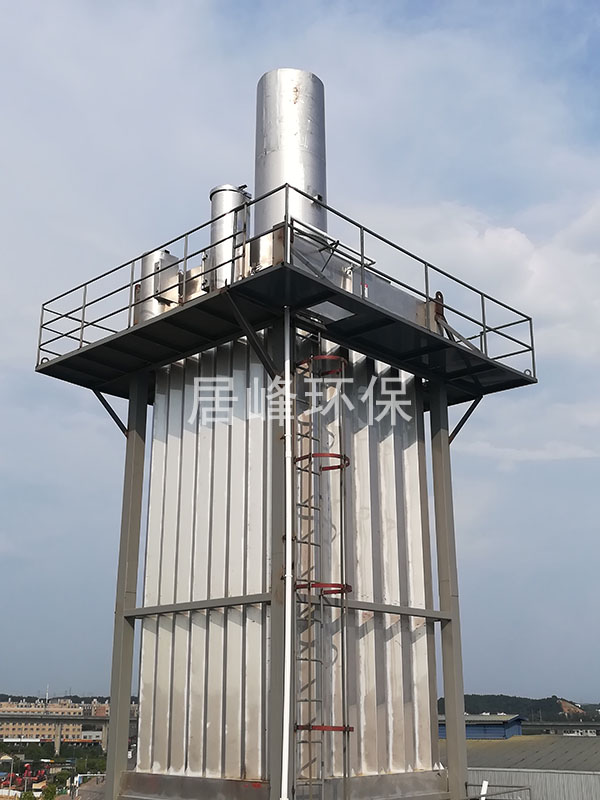 長沙瑞新公司垃圾焚燒廢氣處理工程