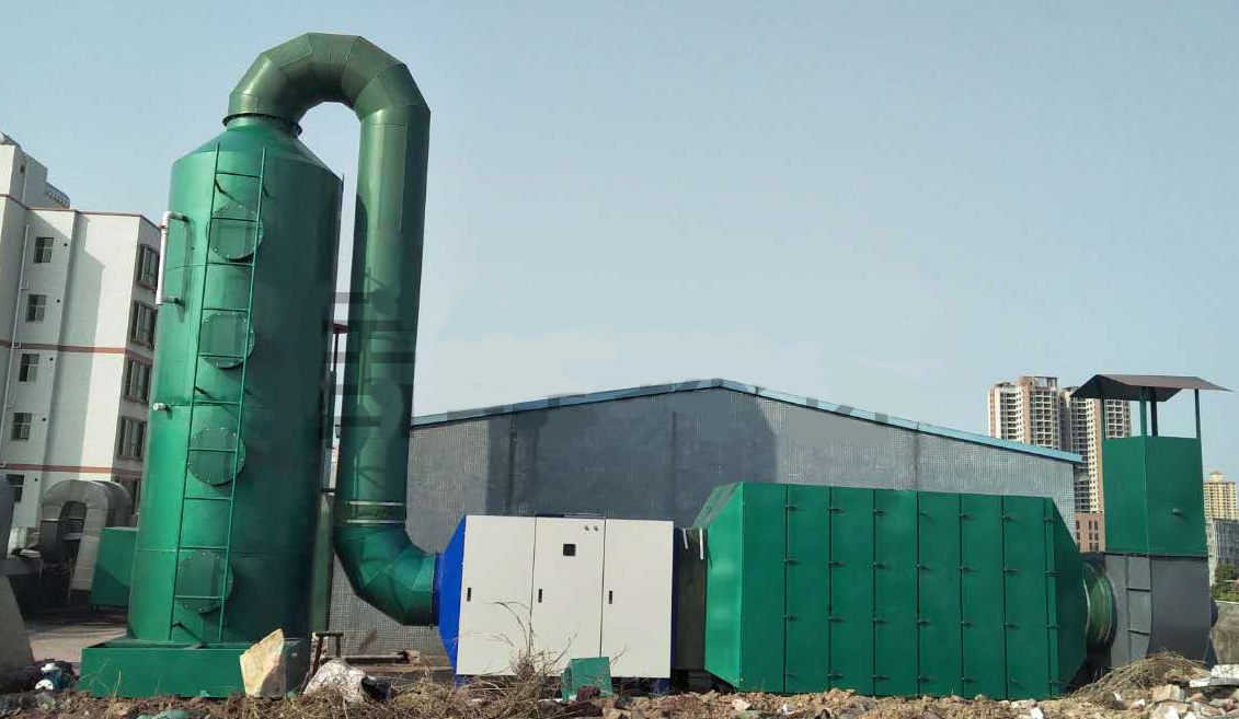 家具廠噴漆廢氣處理環保設備