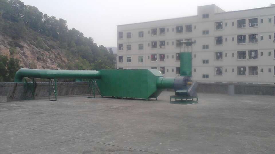 思林菲加熱器材公司噴漆廢氣治理、發電機尾氣處理