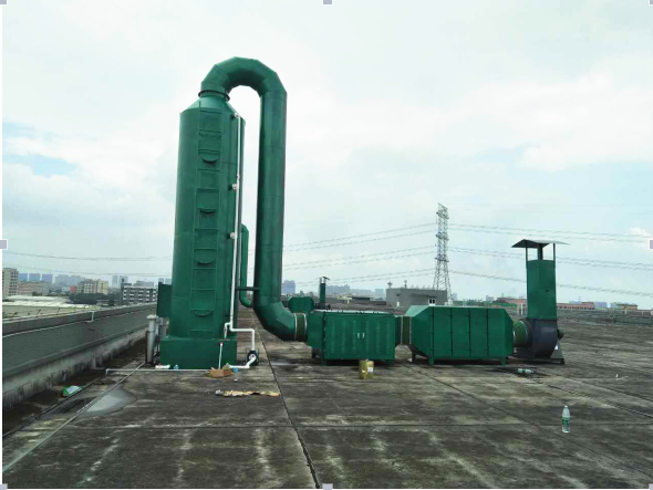 廣東某制藥廠有機廢氣處理6萬風量可行設計方案