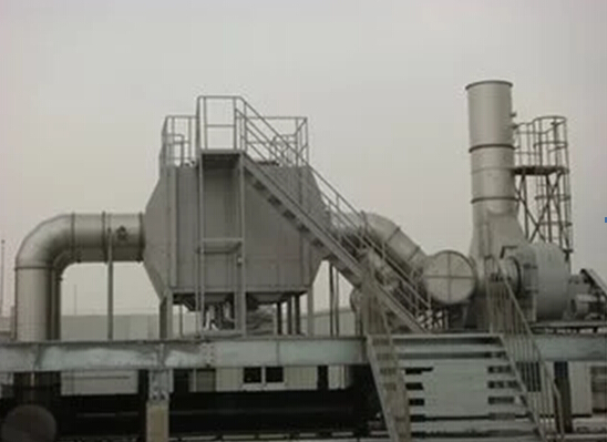 東莞市卓先實業有限公司噴漆廢氣處理工程