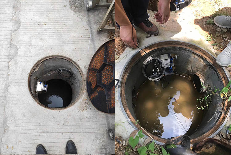 東莞工廠排水末端在線自動監控設備安裝完工