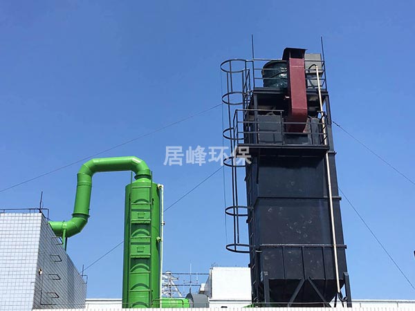20161124東莞市永耀精密線材有限公司（東坑宜幫），漆包線烘干工藝尾氣處理工程，濕式高壓凈化器.jpg